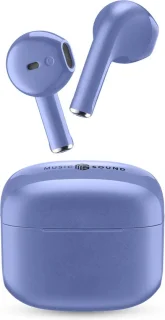 Music Sound Swag Draadloze In-ear Bluetooth Headset Blauw
