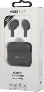 Musthavz true wireless oordopjes - zwart