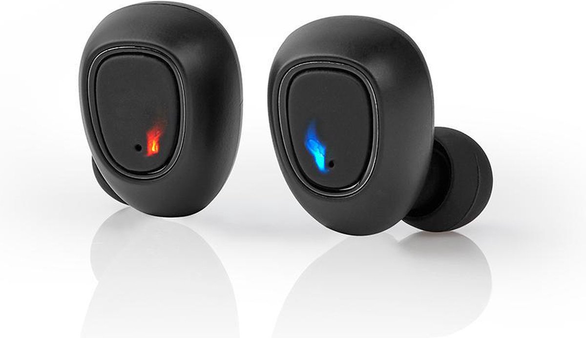 Nedis Draadloze Oordopjes Bluetooth Zwart