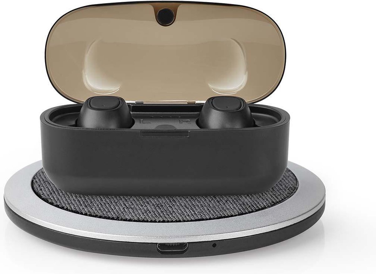 Nedis Draadloze Oordopjes Bluetooth Zwart