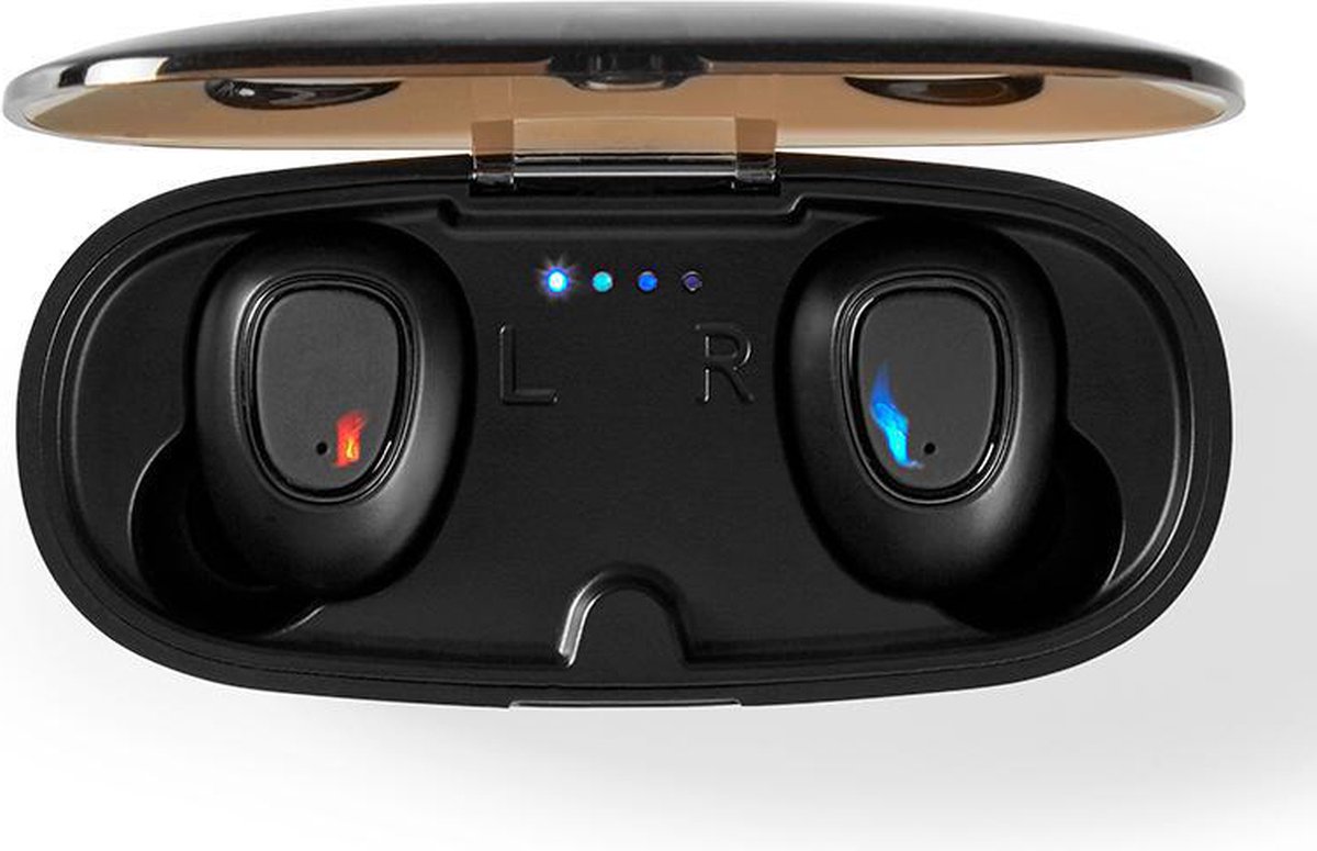 Nedis Draadloze Oordopjes Bluetooth Zwart