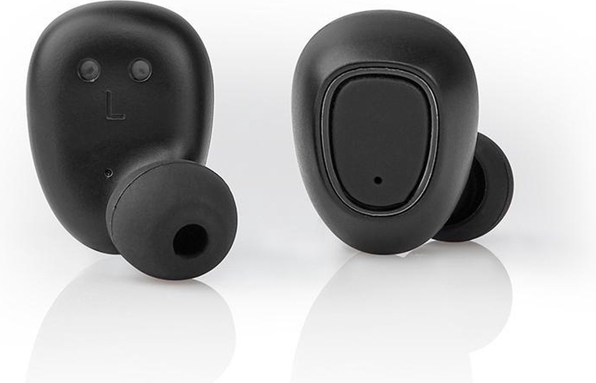 Nedis Draadloze Oordopjes Bluetooth Zwart