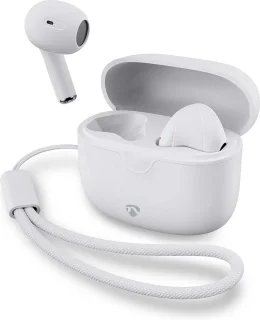Nedis Draadloze Oordopjes Wit Bluetooth Charging Case