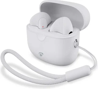 Nedis Draadloze Oordopjes Wit Bluetooth Charging Case