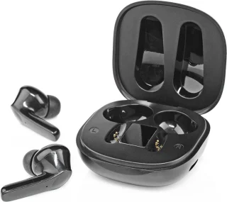 Nedis Volledig Draadloze Bluetooth Oordopjes Zwart