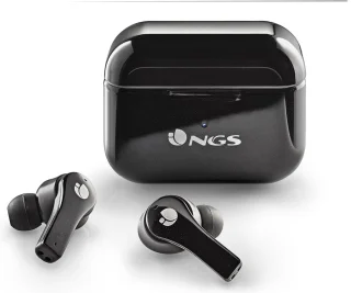 NGS Artica Bloom Black True Wireless Koptelefoon Zwart