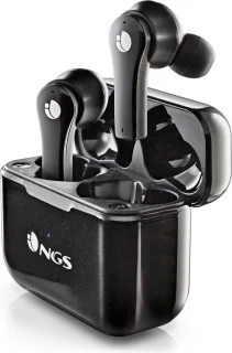 NGS Artica Bloom Black True Wireless Koptelefoon Zwart