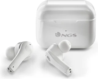 NGS Artica Bloom White True Wireless Bluetooth Koptelefoon