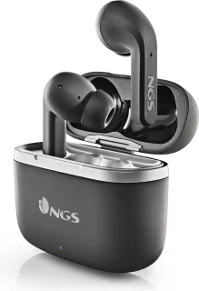 NGS Artica Crown Black Bluetooth True Wireless Hoofdtelefoon