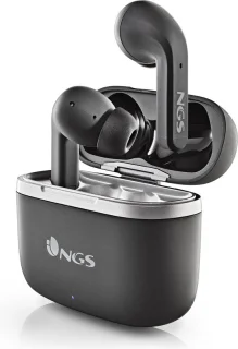 NGS Artica Crown Black Bluetooth True Wireless Hoofdtelefoon