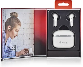 NGS Artica Crown White Bluetooth True Wireless Hoofdtelefoon