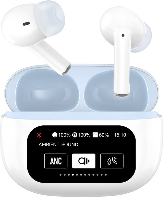 Ntech Draadloze In-Ear Oordopjes Wit