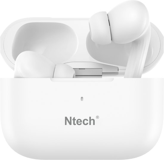Ntech Fi5 Draadloze Bluetooth Oordopjes Wit