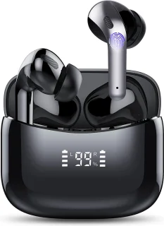 Nubex Draadloze Bluetooth Oordopjes 5.3 Zwart