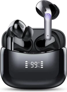 Nubex Draadloze Bluetooth Oordopjes 5.3 Zwart
