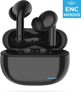 Nubex Draadloze Oordopjes Bluetooth 5.3 Zwart