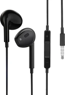 Nuvance In-Ear Oordopjes 3.5mm Jack Zwart