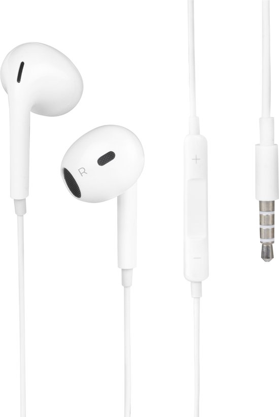 Nuvance In-Ear Oordopjes met 3.5mm Jack Wit