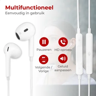 Nuvance Lightning In-Ear Oordopjes Wit