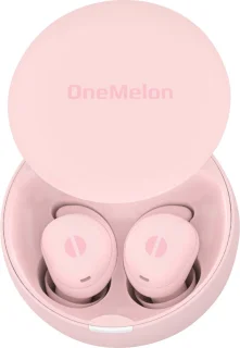 OneMelon Drops Draadloze Bluetooth 5.3 Oordopjes Roze