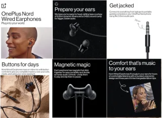OnePlus Nord Wired Headset in-Ear 3.5mm Jack