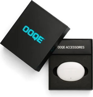 OOQE FLOW MAX Draadloze Bluetooth Oordopjes Wit