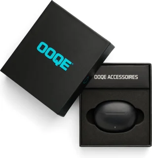 OOQE FLOW MAX Draadloze Bluetooth Oordopjes Zwart