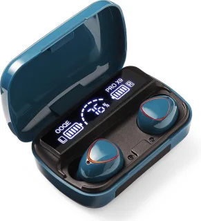 OOQE PRO X9 Draadloze Oordopjes Turquoise