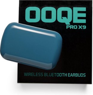 OOQE PRO X9 Draadloze Oordopjes Turquoise