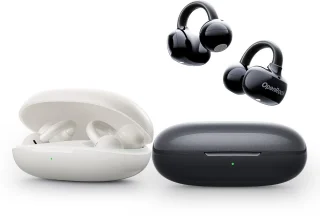 OpenRock E Black - Open-ear hoofdtelefoon
