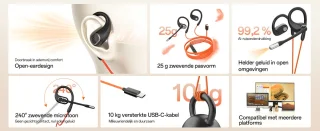 OpenRock Link 10 - Open-ear hoofdtelefoon