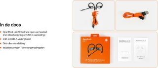 OpenRock Link 10 - Open-ear hoofdtelefoon