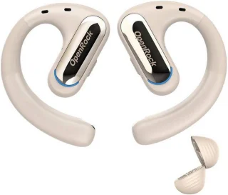 OpenRock Pro Beige - Draadloze Open-Ear Hoofdtelefoon