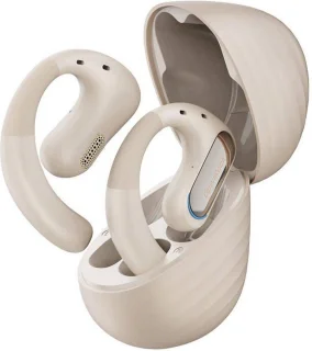 OpenRock Pro Beige - Draadloze Open-Ear Hoofdtelefoon