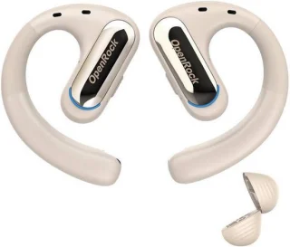 OpenRock Pro Beige - Draadloze Open-Ear Hoofdtelefoon