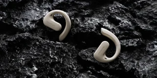 Openrock S Creme - Draadloze Open-ear Hoofdtelefoon