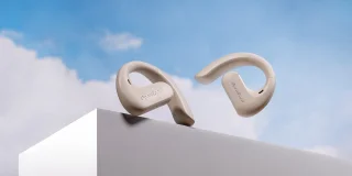 Openrock S Creme - Draadloze Open-ear Hoofdtelefoon