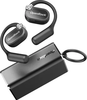 OpenRock X Black - Draadloze Open-Ear Hoofdtelefoon