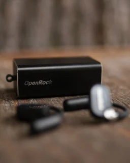 OpenRock X Black - Draadloze Open-Ear Hoofdtelefoon