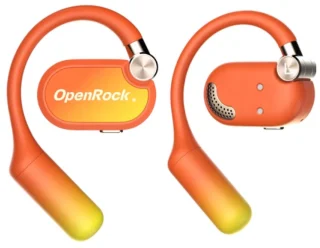 OpenRock X Orange - Draadloze open-ear hoofdtelefoon