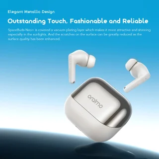 oraimo SpaceBuds Neo+ draadloze oordopjes - wit