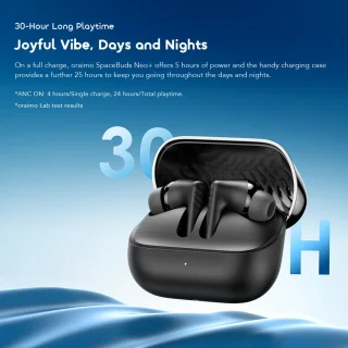 oraimo SpaceBuds Neo+ draadloze oordopjes - wit