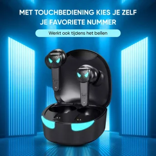 Otiume Blue Spider - Draadloze oortjes - Zwart