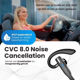 Otiume Draadloze Bluetooth Headset met Microfoon