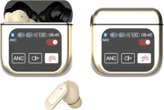 Otiume Draadloze Bluetooth Oordopjes Goud