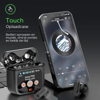 Otiume Draadloze Bluetooth Oordopjes Wit