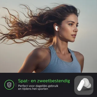 Otiume Draadloze Bluetooth Oordopjes Wit