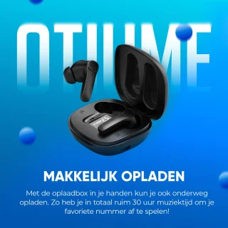 Otiume Draadloze Bluetooth Oordopjes Zwart