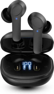 Otiume Draadloze Bluetooth Oordopjes Zwart