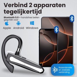 Otiume Draadloze Headset PRO Bluetooth 5.3